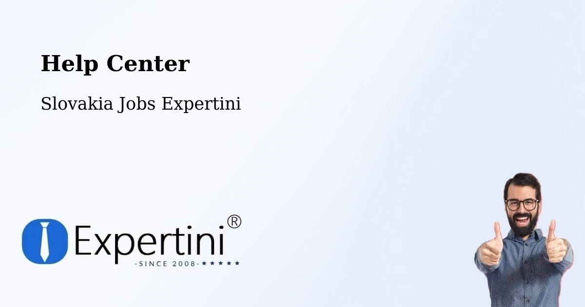 Help Center – Lúčky - Slovakia Jobs Expertini