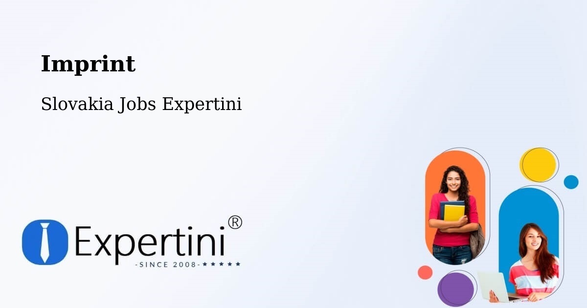Imprint – Lúčky - Slovakia Jobs Expertini