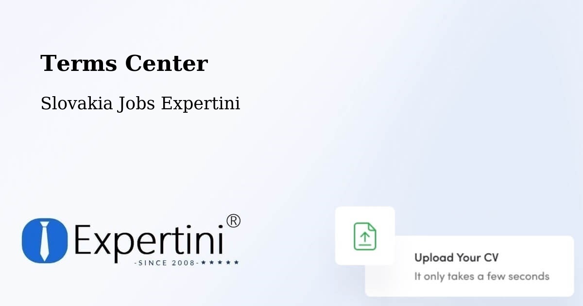 Terms of Service – Lúčky - Slovakia Jobs Expertini